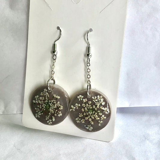 Flower earrings